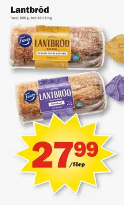 Pekås FAZER Lantbröd erbjuda