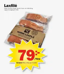 Pekås Laxfilé erbjuda