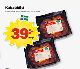 Pekås Kebabkött erbjuda