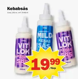 Pekås COOP Kebabsås erbjuda