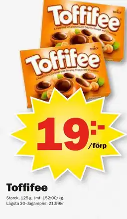 Pekås Toffifee erbjuda