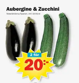 Pekås Aubergine & zucchini erbjuda
