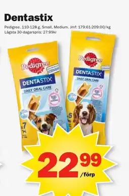 Pekås Dentastix erbjuda