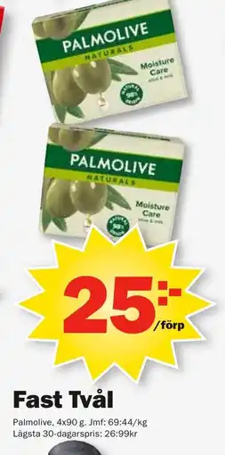 Pekås PALMOLIVE Fast tvål erbjuda
