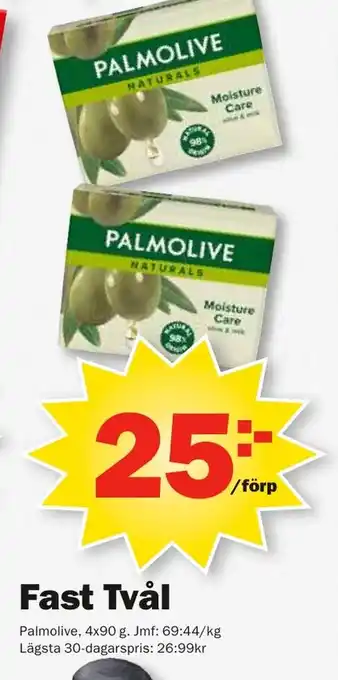 Pekås PALMOLIVE Fast tvål erbjuda
