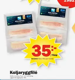 Pekås FELDTS Koljaryggfilé erbjuda