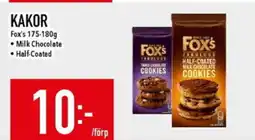 Matdax FOX'S Kakor erbjuda
