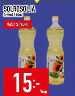 Matdax ALWAID Solrosolja erbjuda
