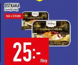 Matdax FRODINGE Ostkaka erbjuda