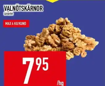 Matdax Valnötskärnor erbjuda