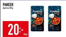 Matdax APETINA Paneer erbjuda