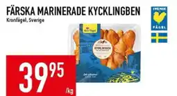 Matdax KRONFAGEL Färska marinerade kycklingben erbjuda