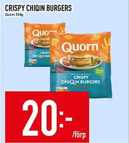 Matdax QUORN Crispy chiqin burgers erbjuda