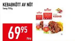 Matdax SARAY Kebabkött av nöt erbjuda