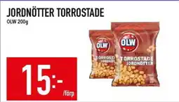 Matdax OLW Jordnötter torrostade erbjuda