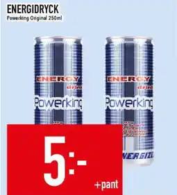 Matdax POWERKING ORIGINAL Energidryck erbjuda