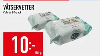 Matdax COLOTIS Våtservetter erbjuda