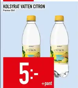 Matdax PREMIER Kolsyrat vatten citron erbjuda