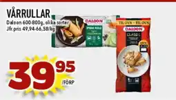 Matdax DALOON Vårrullar erbjuda