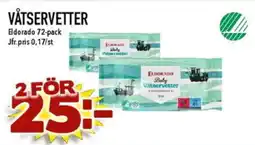 Matdax ELDORADO Våtservetter erbjuda