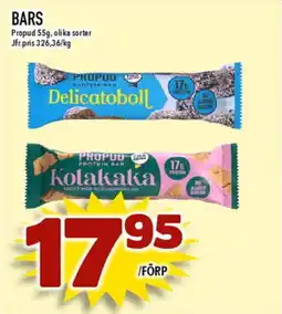 Matdax PROPUD Bars erbjuda