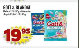 Matdax MALACO Gott & blandat erbjuda