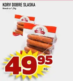 Din Mat NOWAK Korv dobre slaska erbjuda