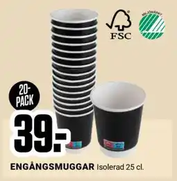 ÖoB ENGÅNGSMUGGAR erbjuda