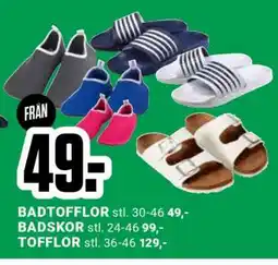 ÖoB BADTOFFLOR erbjuda