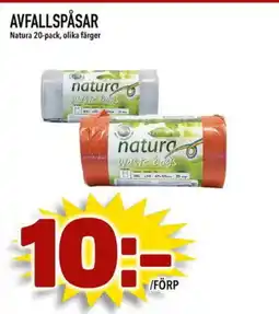 Din Mat NATURA Avfallspåsar erbjuda