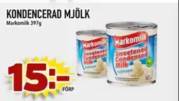 Din Mat MARKOMILK Kondencerad mjölk erbjuda