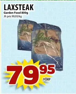 Matvärlden Tensta GARDEN FOOD Laxsteak erbjuda