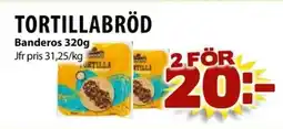 Matvärlden Tensta BANDEROS Tortillabröd erbjuda