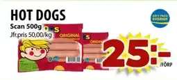 Matvärlden Tensta SCAN Hot dogs erbjuda