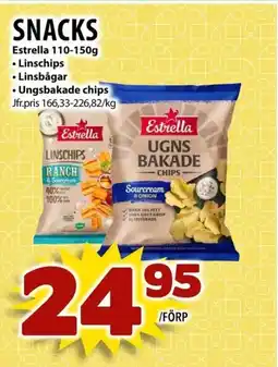 Matvärlden Tensta ESTRELLA Snacks erbjuda