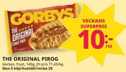 Tempo GORBYS The original pirog erbjuda