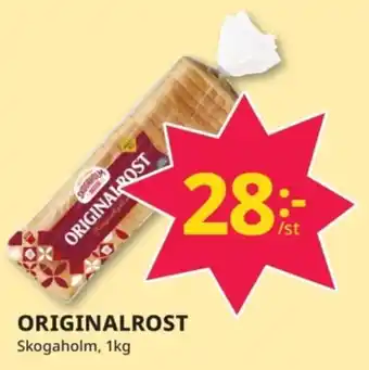 Tempo SKOGAHOLM Originalrost erbjuda