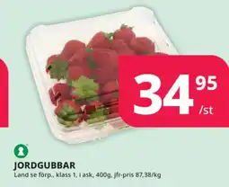 Tempo Jordgubbar erbjuda