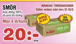 Nya Pulsen ARLA Smör erbjuda