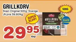 Nya Pulsen SCAN Grillkorv erbjuda