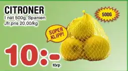 Nya Pulsen Citroner erbjuda