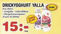 Nya Pulsen ARLA Drickyoghurt yalla erbjuda