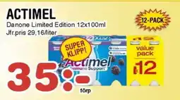Nya Pulsen Actimel erbjuda