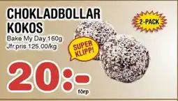 Nya Pulsen Chokladbollar kokos erbjuda