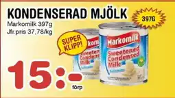 Nya Pulsen MARKOMILK Kondenserad mjölk erbjuda