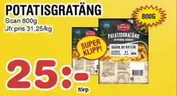 Nya Pulsen SCAN Potatisgratäng erbjuda