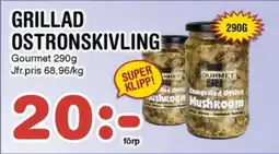 Nya Pulsen GOURMET Grillad ostronskivling erbjuda