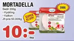 Nya Pulsen SEDIR Mortadella erbjuda