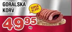 Nya Pulsen Goralska korv erbjuda
