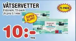 Nya Pulsen ELDORADO Våtservetter erbjuda